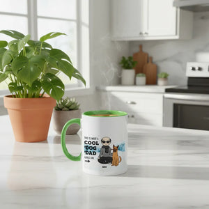 This is what a cool pet dad looks like - Personalized Dad Mug