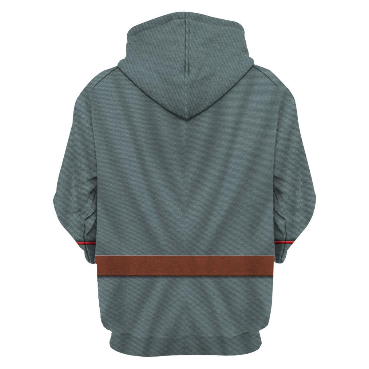 Kaiser Wilhelm German Emperor Costume Hoodie, Sweatshirt, T-Shirt, Tracksuit for Cosplay MNP033CS