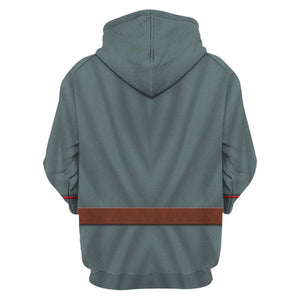 Kaiser Wilhelm German Emperor Costume Hoodie, Sweatshirt, T-Shirt, Tracksuit for Cosplay MNP033CS