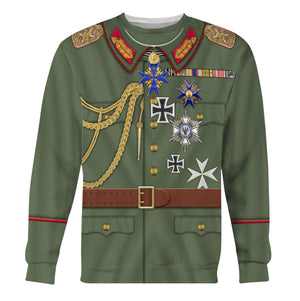 Wilhelm Uniform German Emperor Cosplay Hoodie, Sweatshirt, T-Shirt, Tracksuit MNP025CS