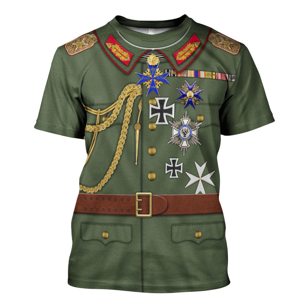 Wilhelm Uniform German Emperor Cosplay Hoodie, Sweatshirt, T-Shirt, Tracksuit MNP025CS