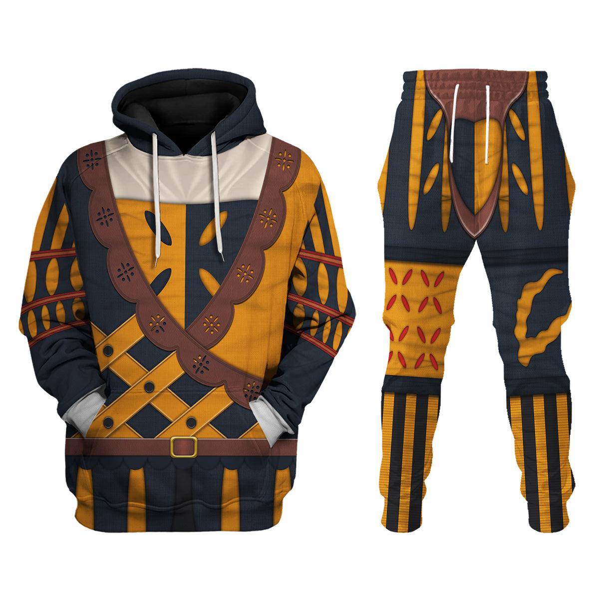 Landsknecht Costume Hoodie, Sweatshirt, T-Shirt, Tracksuit for Cosplay, Dress Up MNP074CS