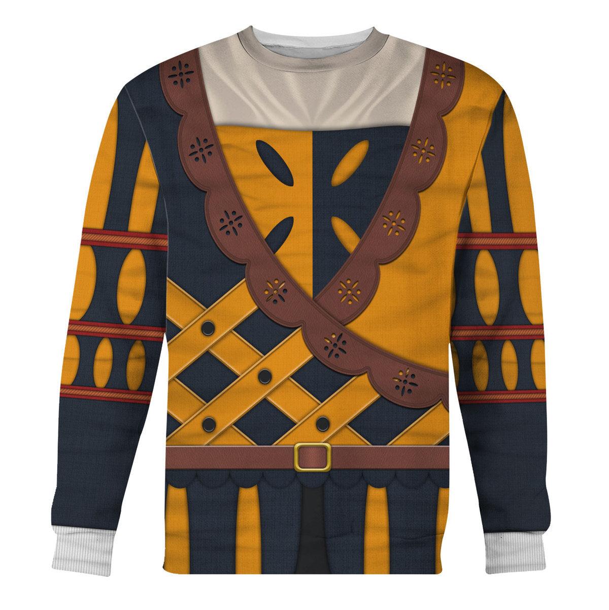 Landsknecht Costume Hoodie, Sweatshirt, T-Shirt, Tracksuit for Cosplay, Dress Up MNP074CS