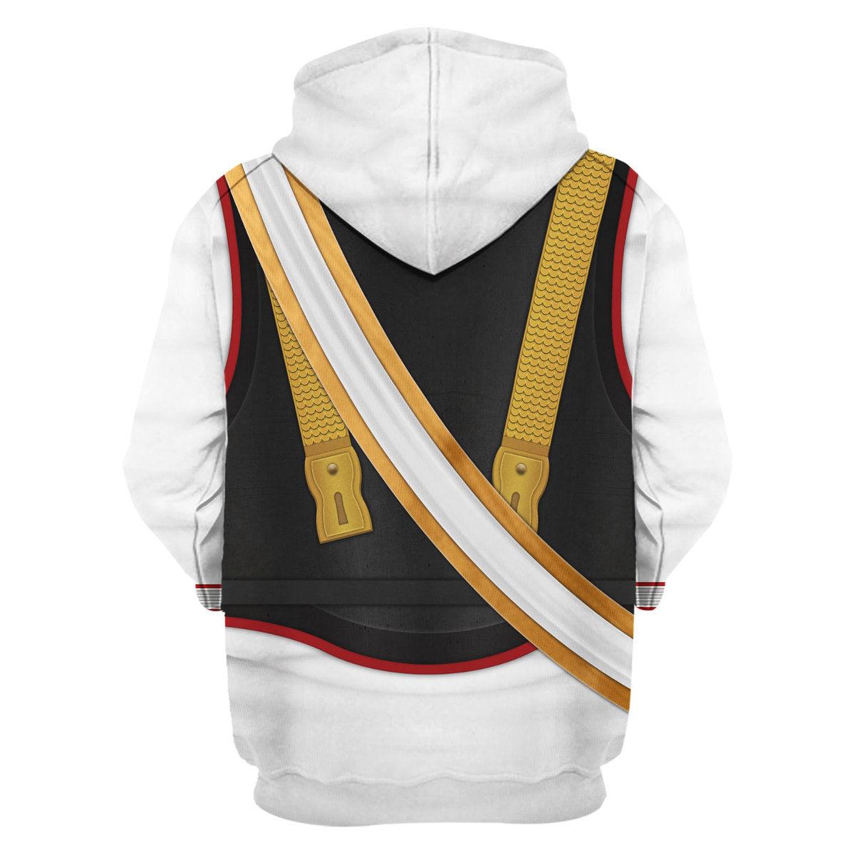 Kaiser Wilhelm German Emperor Garde Costume Hoodie, Sweatshirt, T-Shirt Tracksuit for Cosplay MNP102CS