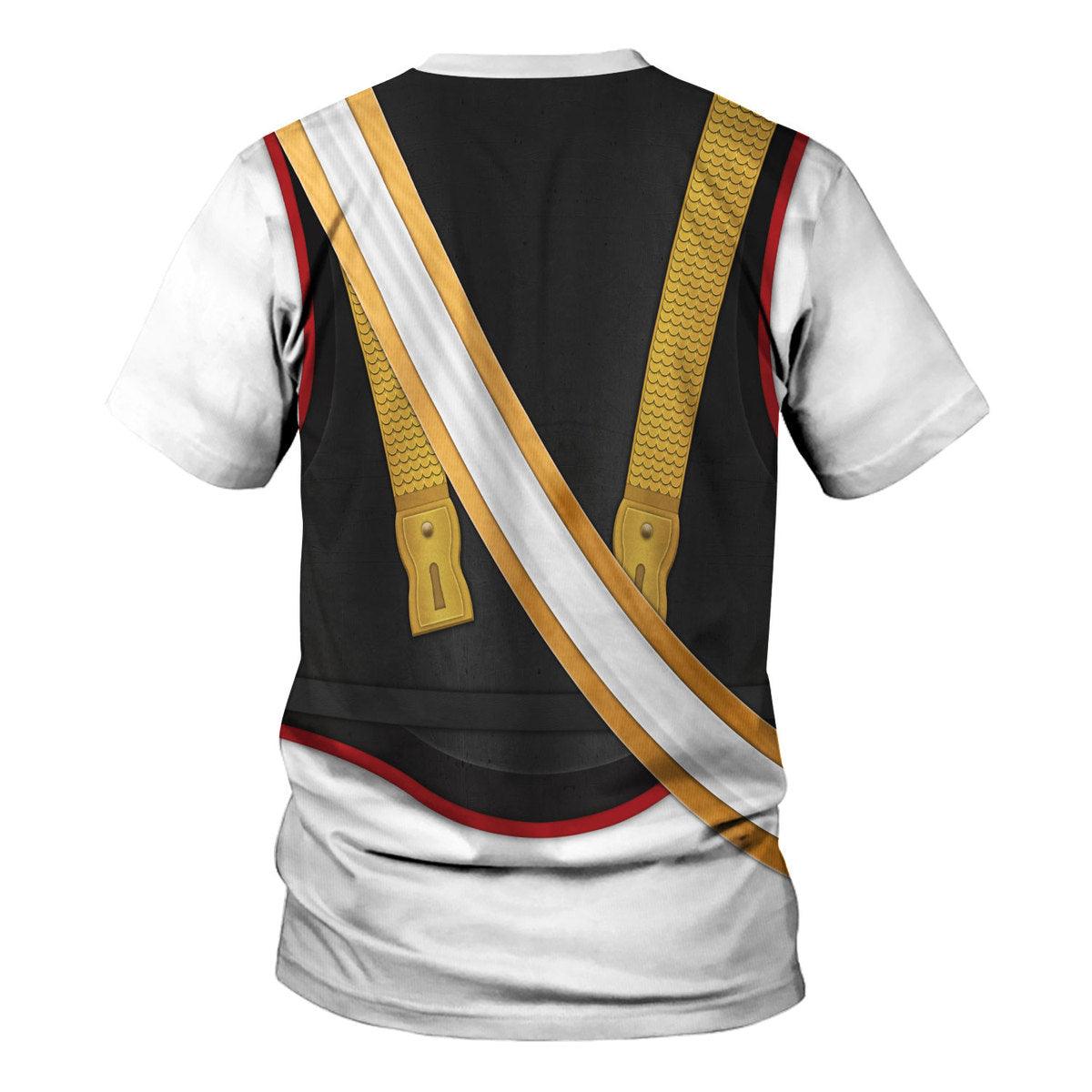 Kaiser Wilhelm German Emperor Garde Costume Hoodie, Sweatshirt, T-Shirt Tracksuit for Cosplay MNP102CS