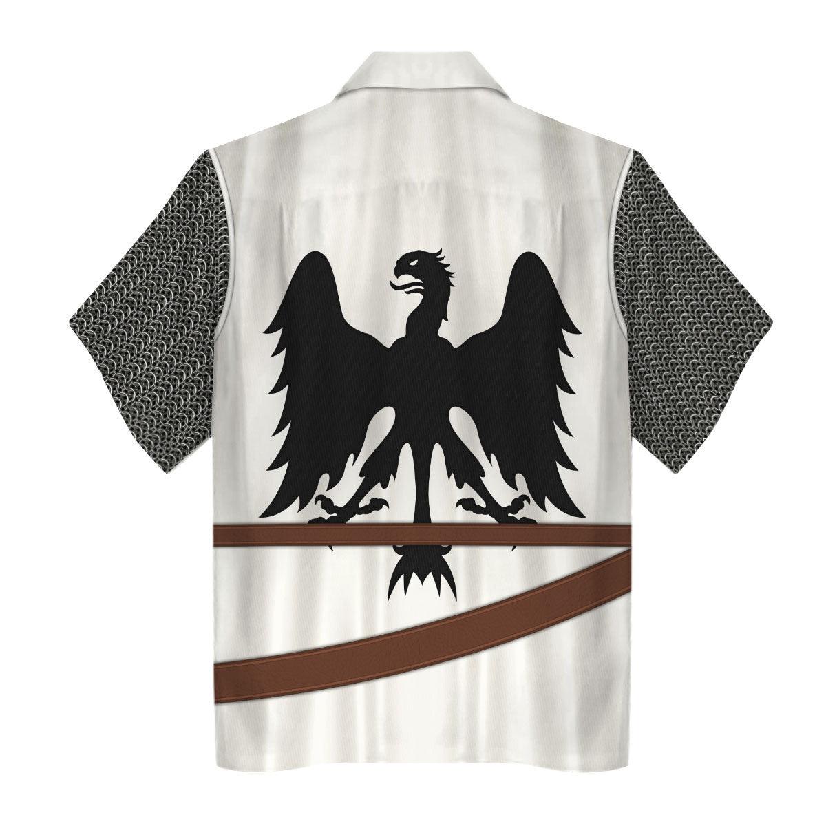 12th Century German Knight Costume Hoodie, Sweatshirt, T-Shirt, Tracksuit for Cosplay MNP101CS