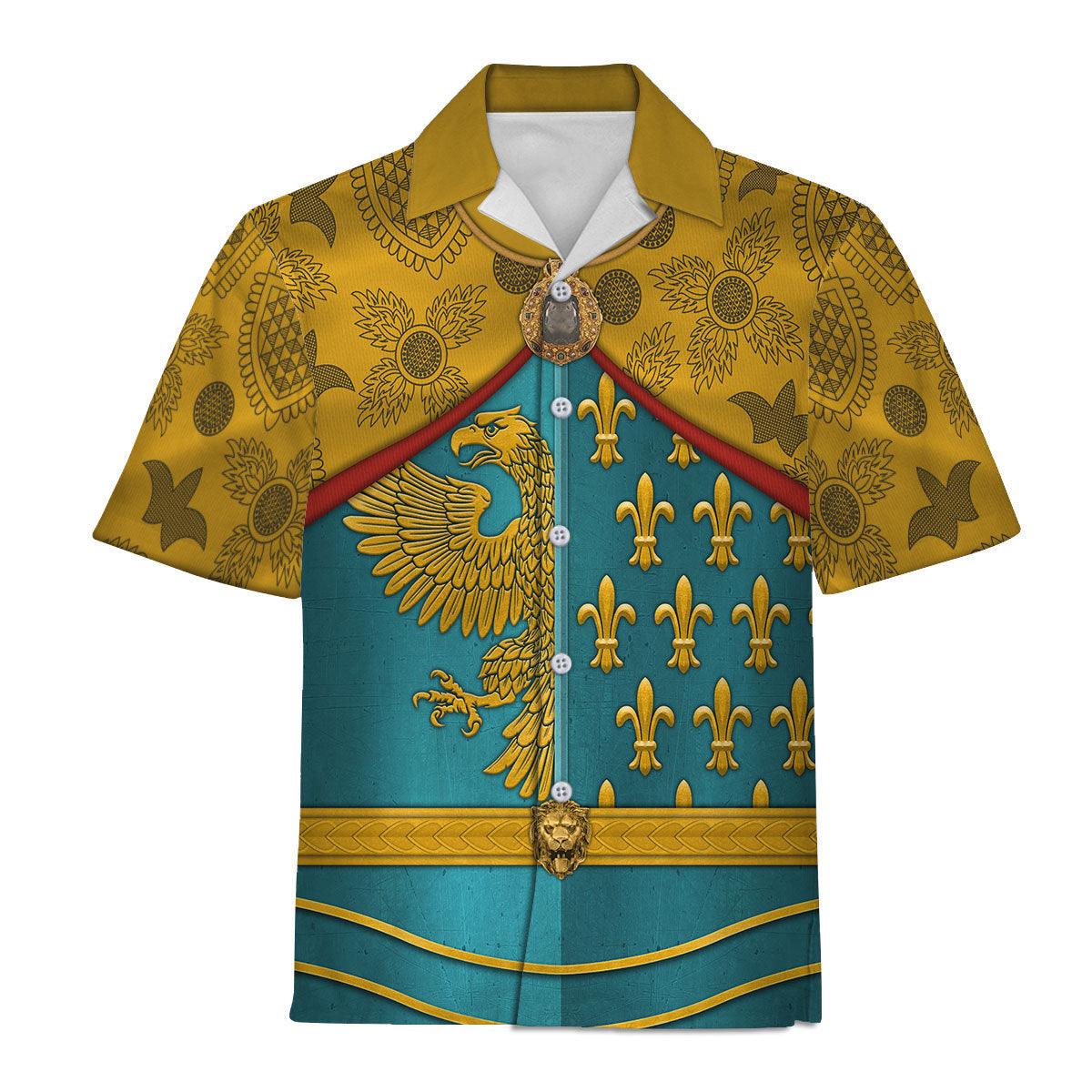 Karl I Charlemagne Holy Roman Emperor Hoodie, Sweatshirt, T-Shirt Costume for Cosplay MNP100CS