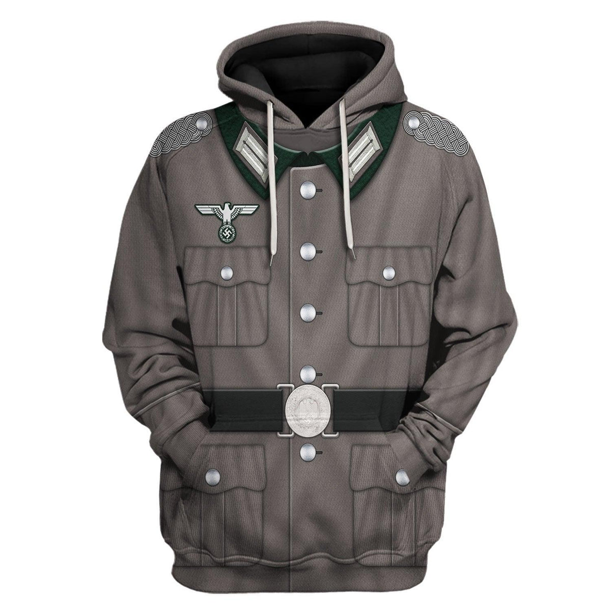 M40 German Army Heer Tunic Hoodie, Sweatshirt, T-Shirt, Tracksuit Costume Cosplay MNP011CS