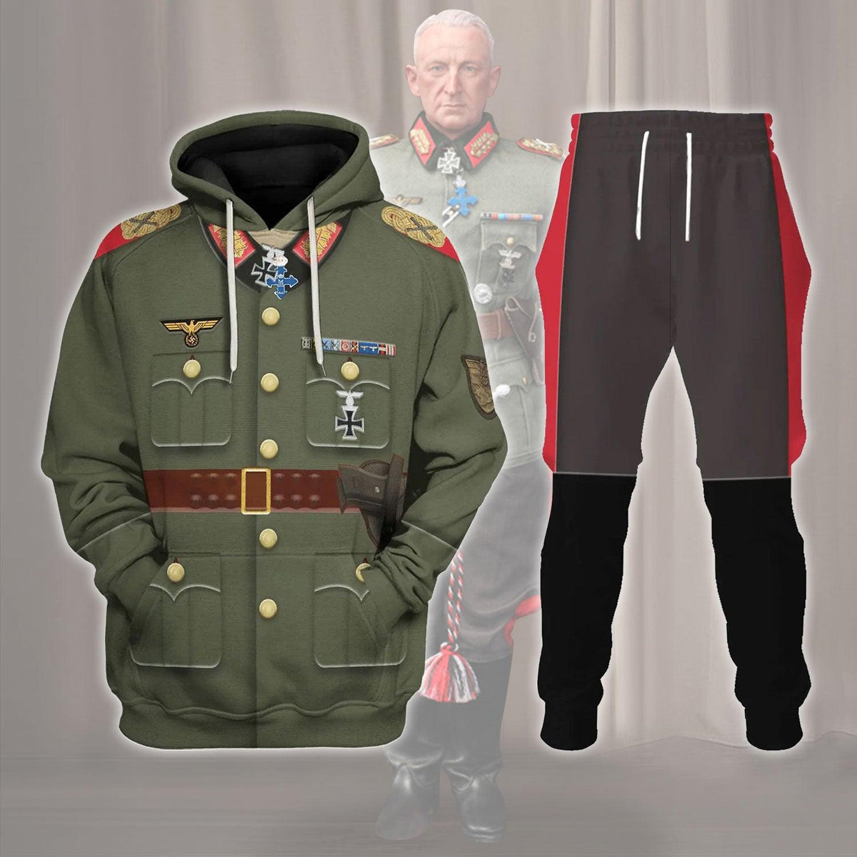 Fritz Erich Georg Eduard Von Manstein Cosplay Hoodie, Sweatshirt, T-Shirt, Tracksuit MNP005CS