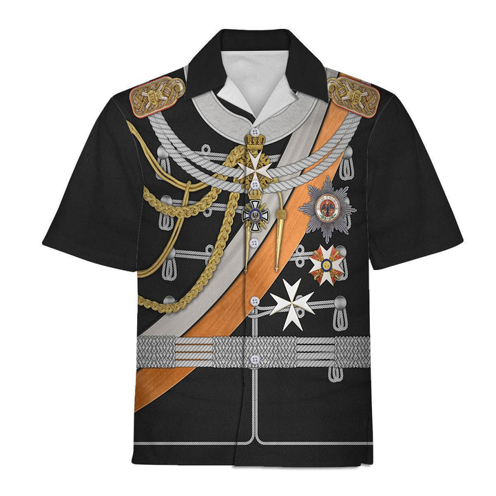 Kaiser Wilhelm Costume Hoodie, Sweatshirt, T-Shirt, Tracksuit for German Emperor King of Prussia Cosplay MNP098CS