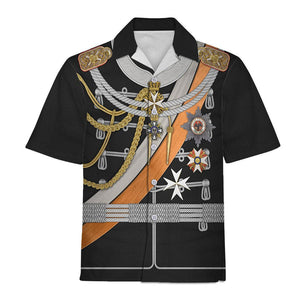 Kaiser Wilhelm Costume Hoodie, Sweatshirt, T-Shirt, Tracksuit for German Emperor King of Prussia Cosplay MNP098CS
