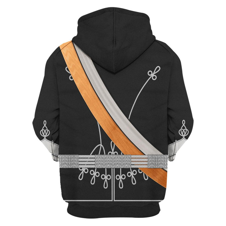 Kaiser Wilhelm Costume Hoodie, Sweatshirt, T-Shirt, Tracksuit for German Emperor King of Prussia Cosplay MNP098CS