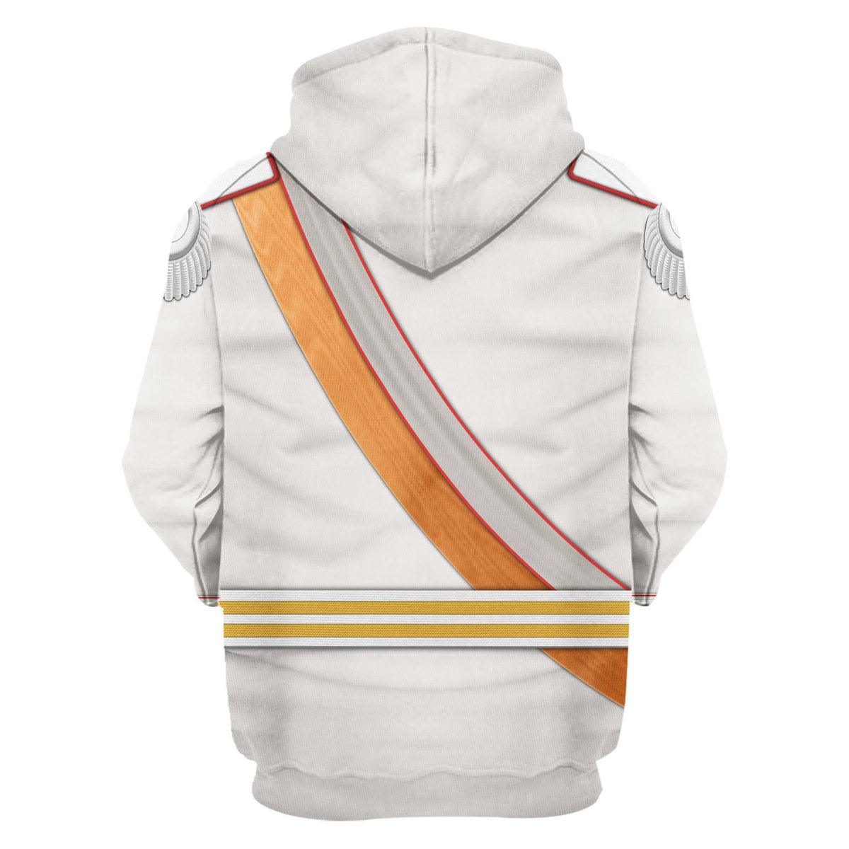 Kaiser Wilhelm 1910 Uniform Costume Hoodie, Sweatshirt, T-Shirt, Tracksuit for Cosplay MNP056CS