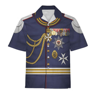 Kaiser Wilhelm German Emperor Military Uniform Cosplay Hoodie, Sweatshirt, Shirt, Tracksuit MNP055CS