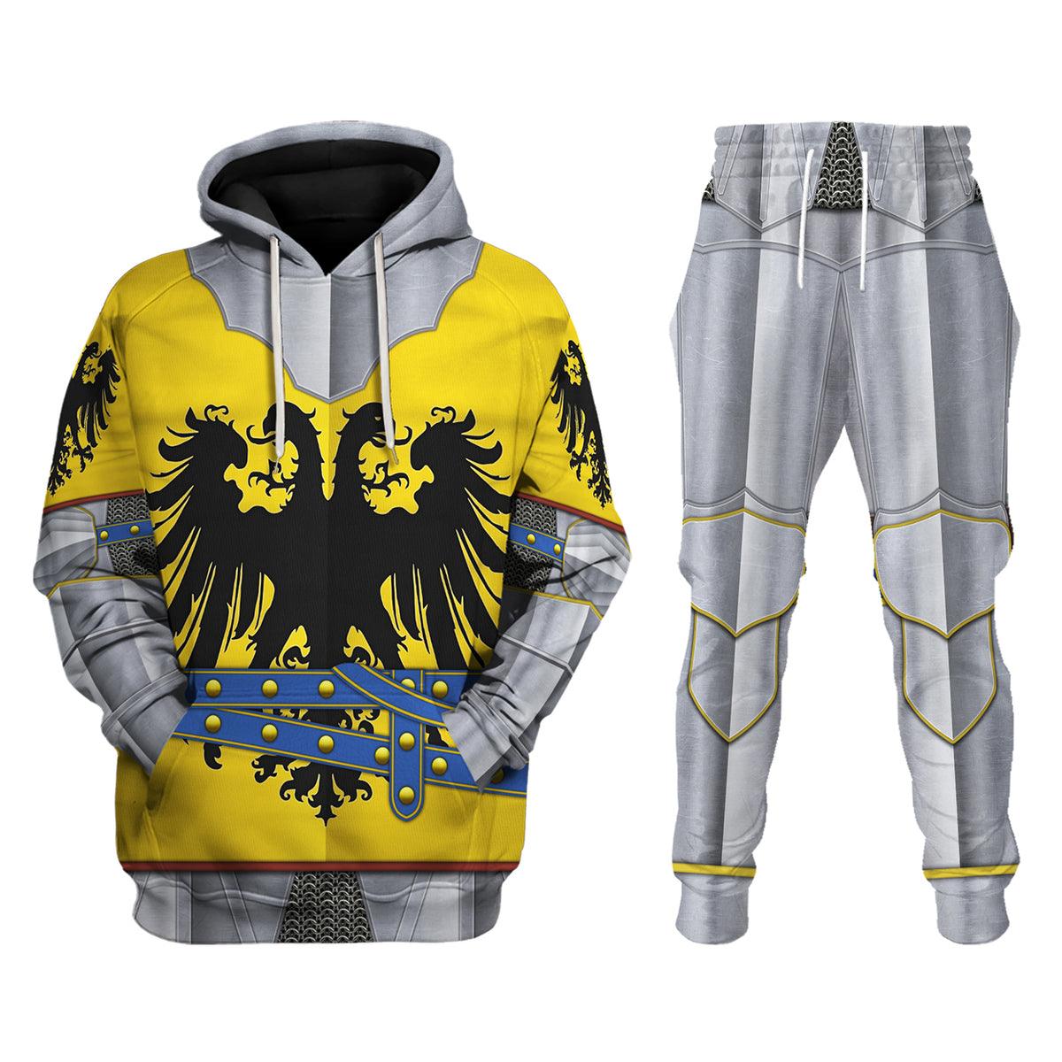 15th Century Holy Roman Empire Knight Hoodie, Sweatshirt, Costume T-Shirt, Tracksuit MNP073CS