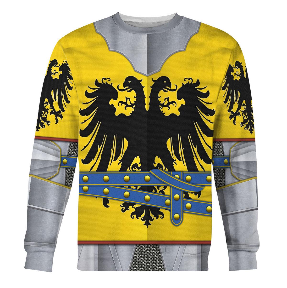 15th Century Holy Roman Empire Knight Hoodie, Sweatshirt, Costume T-Shirt, Tracksuit MNP073CS