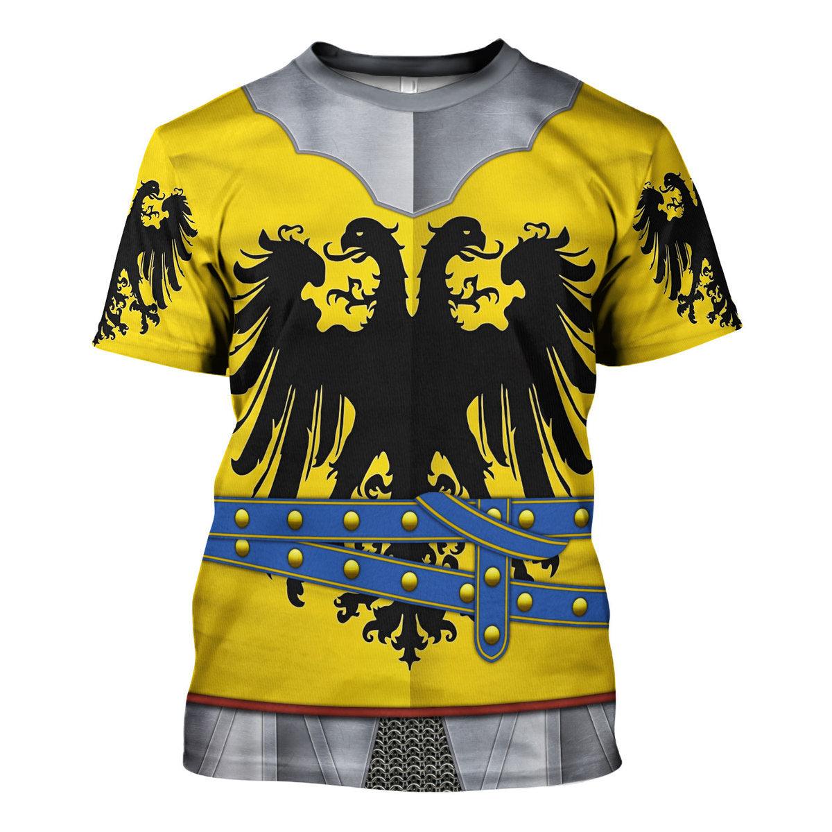 15th Century Holy Roman Empire Knight Hoodie, Sweatshirt, Costume T-Shirt, Tracksuit MNP073CS