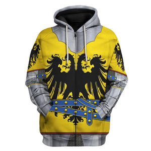 15th Century Holy Roman Empire Knight Hoodie, Sweatshirt, Costume T-Shirt, Tracksuit MNP073CS