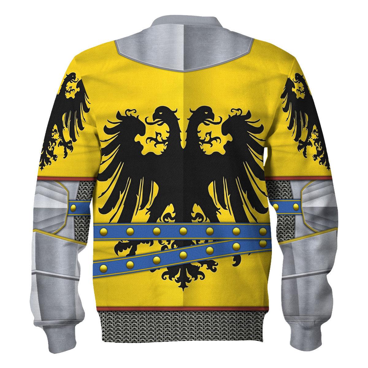 15th Century Holy Roman Empire Knight Hoodie, Sweatshirt, Costume T-Shirt, Tracksuit MNP073CS