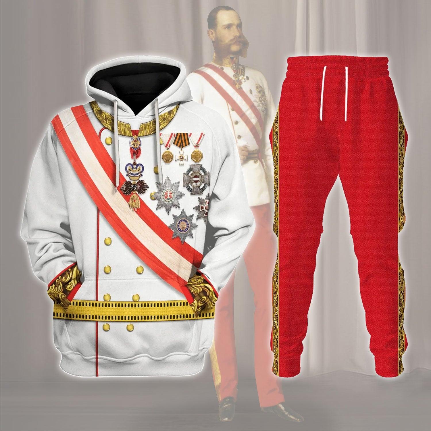 Emperor Franz Joseph I Cosplay Hoodie, Sweatshirt, T-Shirt, Tracksuit MNP032CS