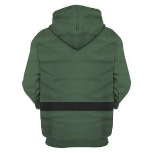 German Army Private Soldier Uniform, Costume Hoodie, Sweatshirt, T-Shirt, Tracksuit MNP043CS