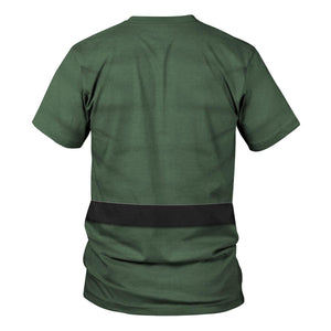 German Army Private Soldier Uniform, Costume Hoodie, Sweatshirt, T-Shirt, Tracksuit MNP043CS