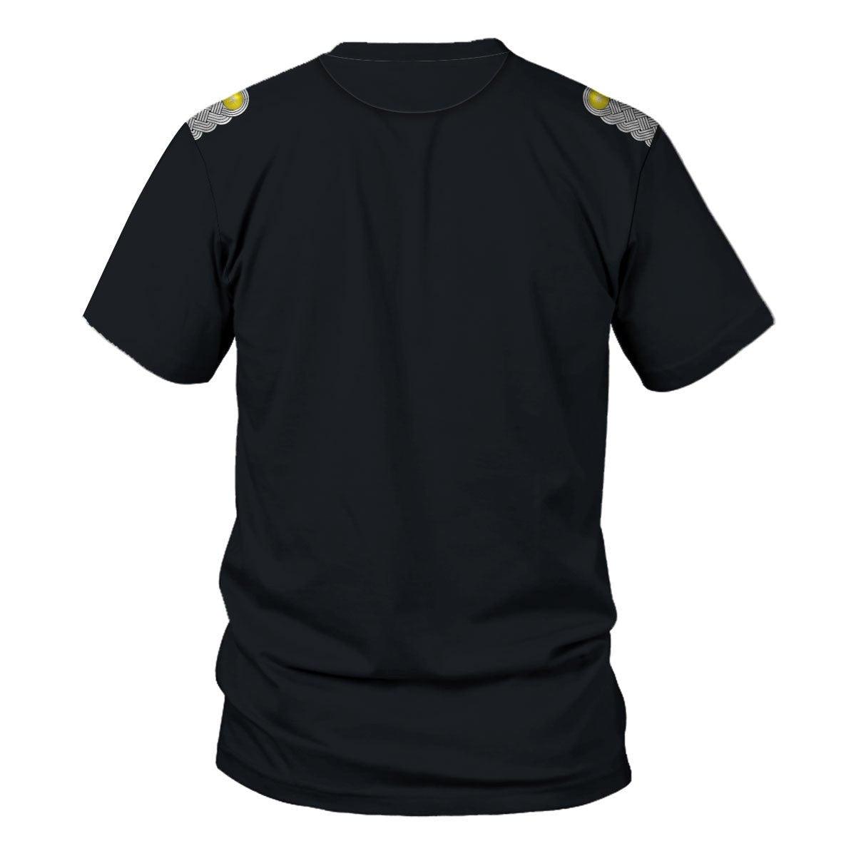 German Kriegsmarine Officer Costume Hoodie, Sweatshirt, T-Shirt, Tracksuit for Cosplay MNP094CS