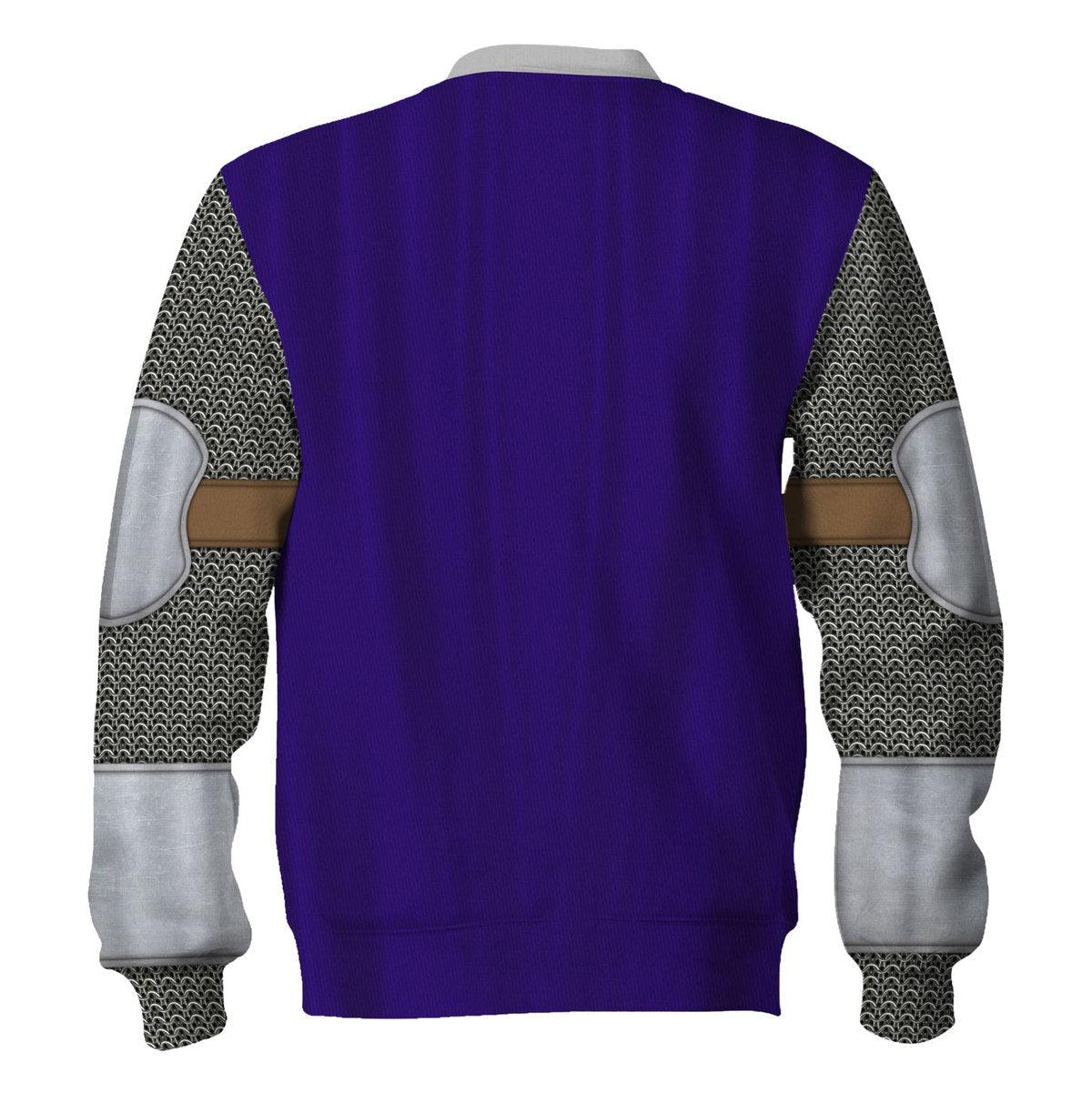 12th Century Holy Roman Empire Knight Hoodie, Sweatshirt, T-Shirt, Costume Tracksuit MNP093CS