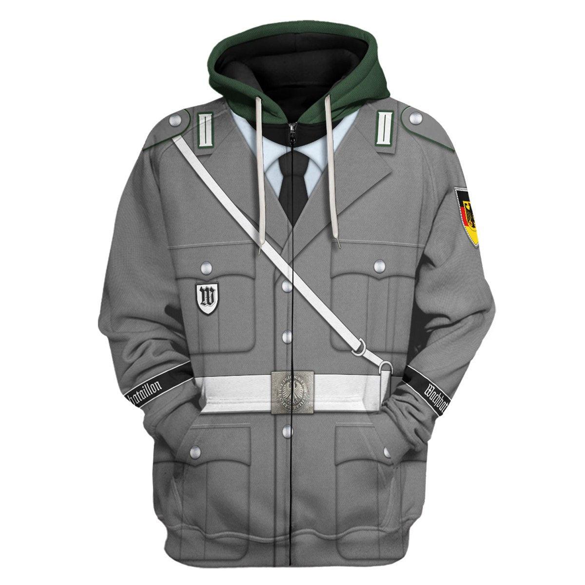 Bundeswehr Wachbataillon Senior Soldier Costume Hoodie, Sweatshirt, T-Shirt, Tracksuit MNP092CS