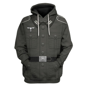 German Army Private Soldier Costume, Hoodie, Sweatshirt, T-Shirt, Tracksuit MNP007CS