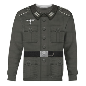 German Army Private Soldier Costume, Hoodie, Sweatshirt, T-Shirt, Tracksuit MNP007CS