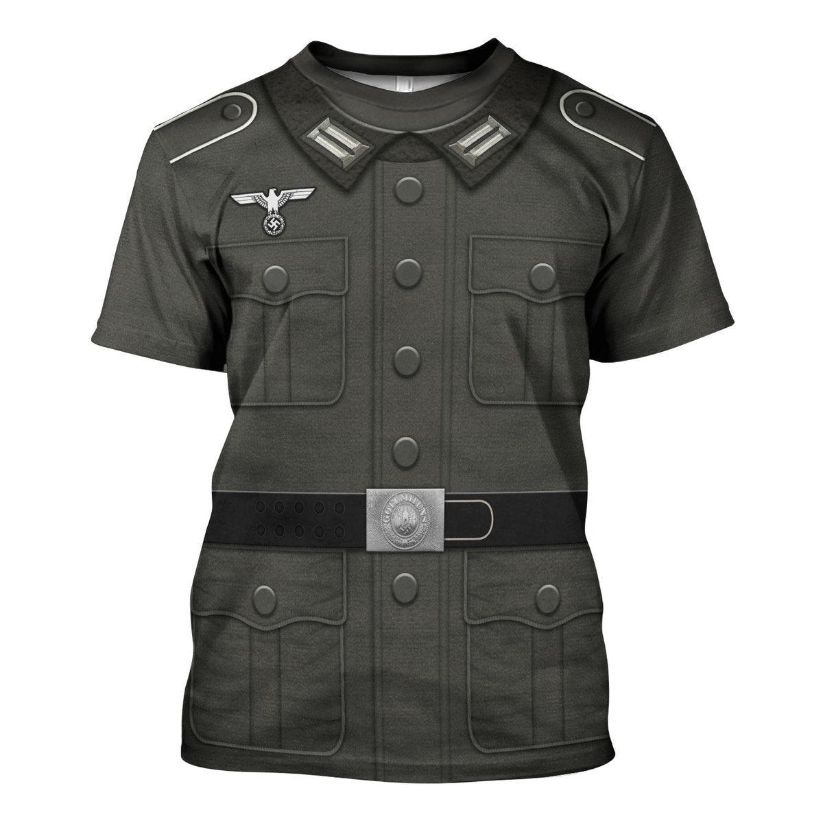 German Army Private Soldier Costume, Hoodie, Sweatshirt, T-Shirt, Tracksuit MNP007CS