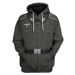 German Army Private Soldier Costume, Hoodie, Sweatshirt, T-Shirt, Tracksuit MNP007CS