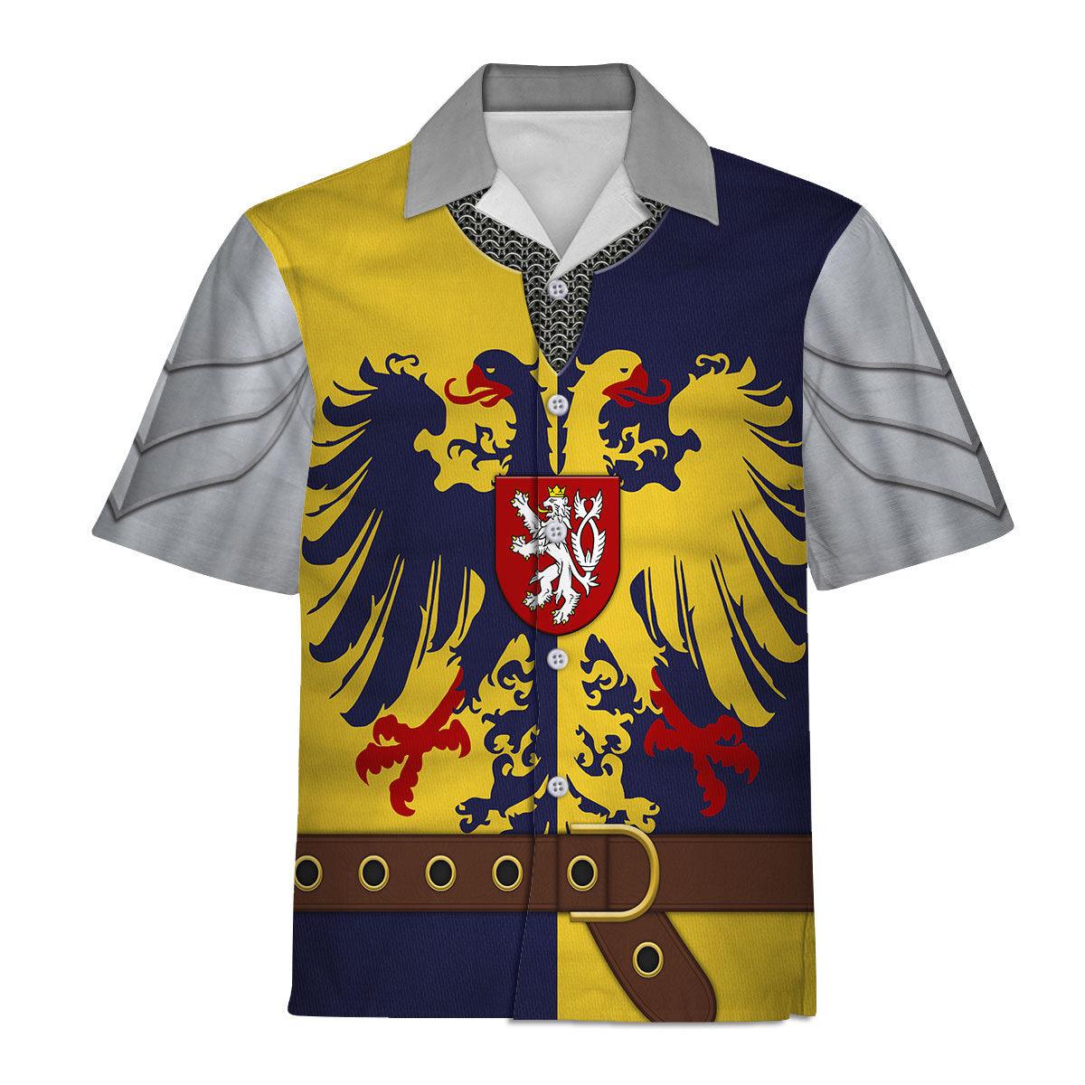 Holy Roman Empire Knight Costume Hoodie, Sweatshirt, T-Shirt, Tracksuit for Cosplay MNP020CS