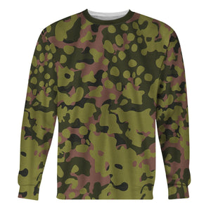 Waffen Type Model 1942 Oakleaf Smock, Dark Variant, Military Cosplay Costume Shirt MNP019CS