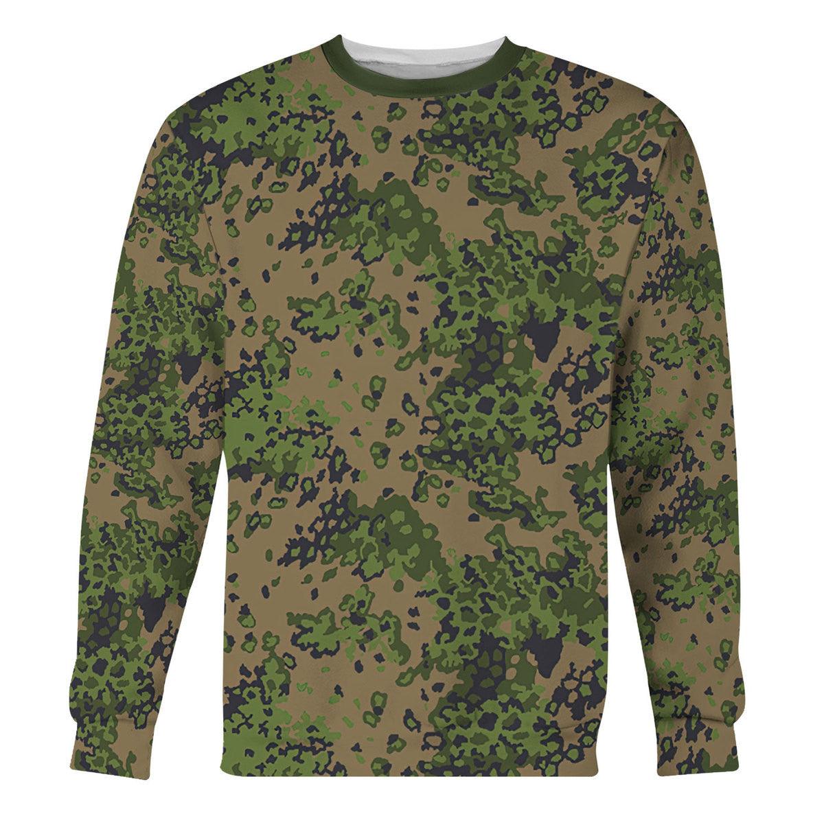 Waffen Type M42 Oakleaf B Smock, Wehrmacht, Luftwaffe Military Cosplay Costume MNP008CS