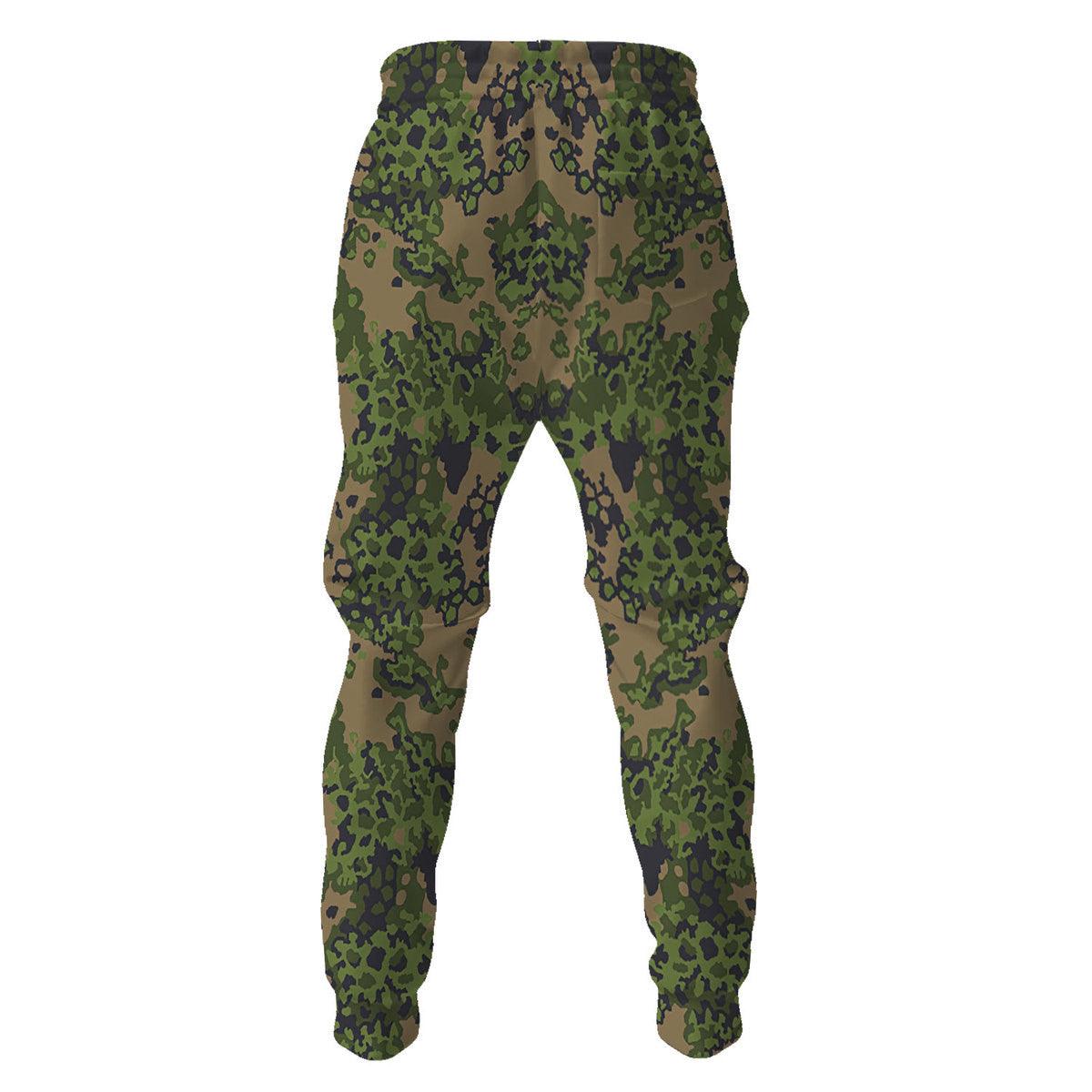 Waffen Type M42 Oakleaf B Smock, Wehrmacht, Luftwaffe Military Cosplay Costume MNP008CS