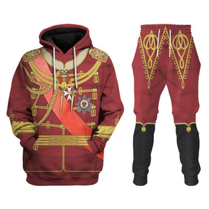Kaiser Wilhelm Austria-Hungary Costume Hoodie, Sweatshirt, T-Shirt, Tracksuit for Cosplay MNP090CS