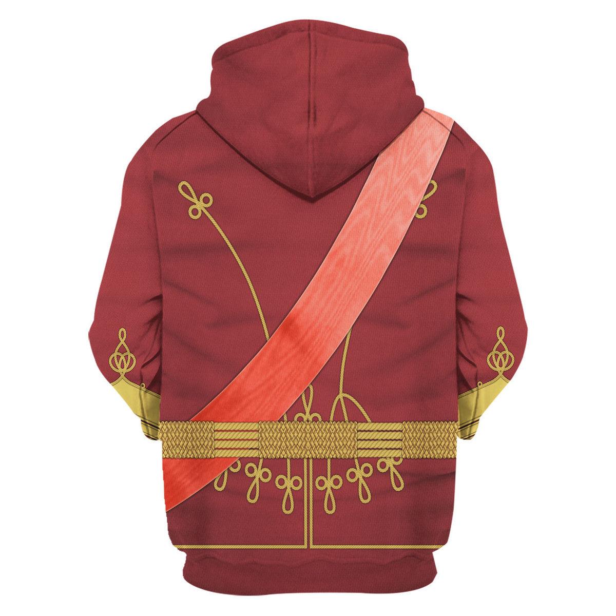 Kaiser Wilhelm Austria-Hungary Costume Hoodie, Sweatshirt, T-Shirt, Tracksuit for Cosplay MNP090CS