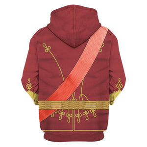 Kaiser Wilhelm Austria-Hungary Costume Hoodie, Sweatshirt, T-Shirt, Tracksuit for Cosplay MNP090CS