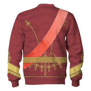 Kaiser Wilhelm Austria-Hungary Costume Hoodie, Sweatshirt, T-Shirt, Tracksuit for Cosplay MNP090CS