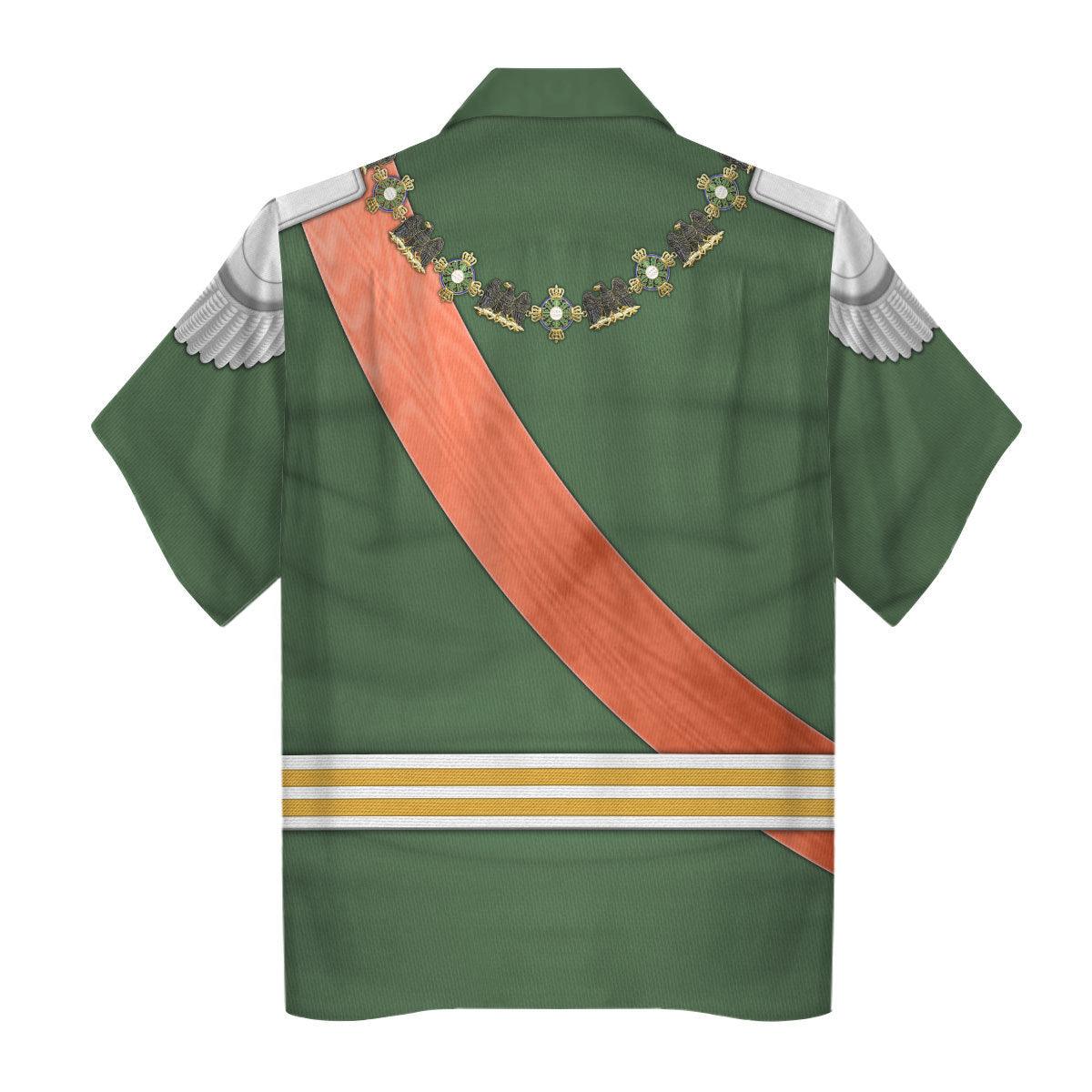 Kaiser Wilhelm Dreifarbendruck Costume Hoodie, Sweatshirt, T-Shirt, Tracksuit for Cosplay MNP089CS