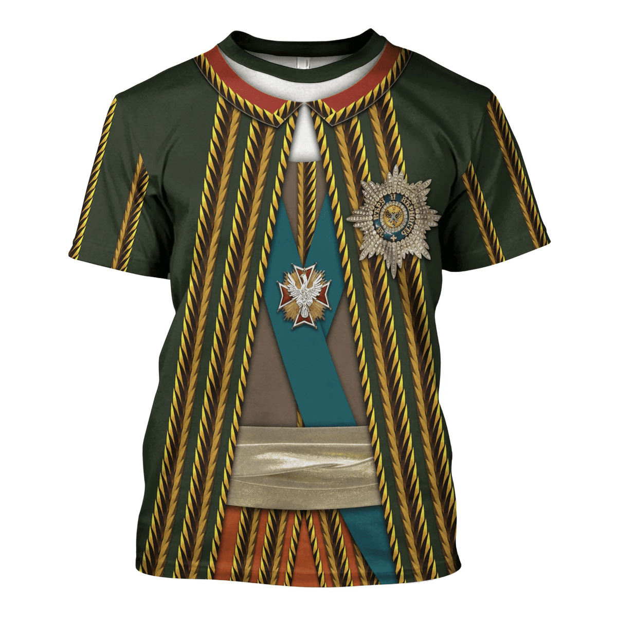 German Army Officer Burkhard Christoph von Munnich Hoodie, Sweatshirt, T-Shirt, Tracksuit Cosplay Costume MNP088CS
