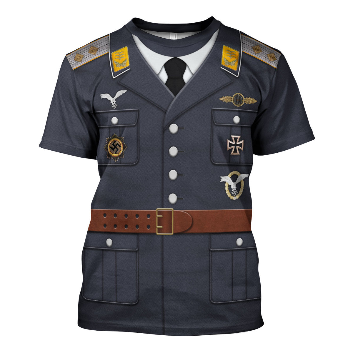 German Air Force Captain Costume Hoodie, Sweatshirt, T-Shirt, Tracksuit for Cosplay MNP031CS