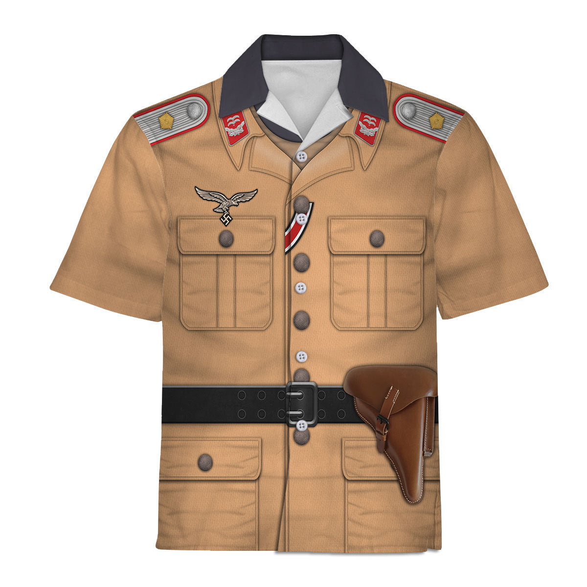 Luftwaffe Tropical Artillery Lieutenant Costume Hoodie, Sweatshirt, T-Shirt, Tracksuit MNP053CS