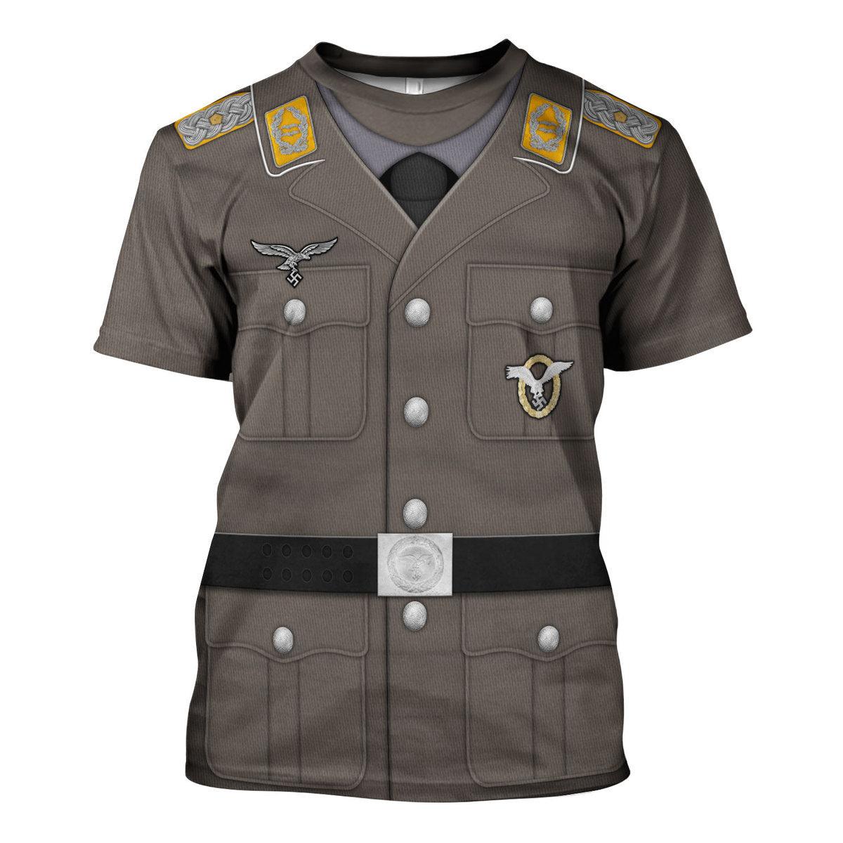 German Air Force Pilot Full Dress Cosplay Hoodie, Sweatshirt, T-Shirt, Tracksuit MNP052CS