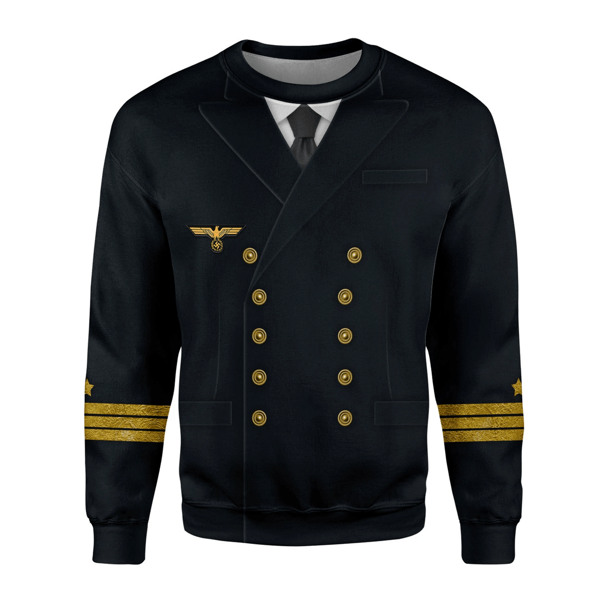 German World War Two Navy Costume Hoodie, Sweatshirt, T-Shirt, Tracksuit for Cosplay MNP070CS