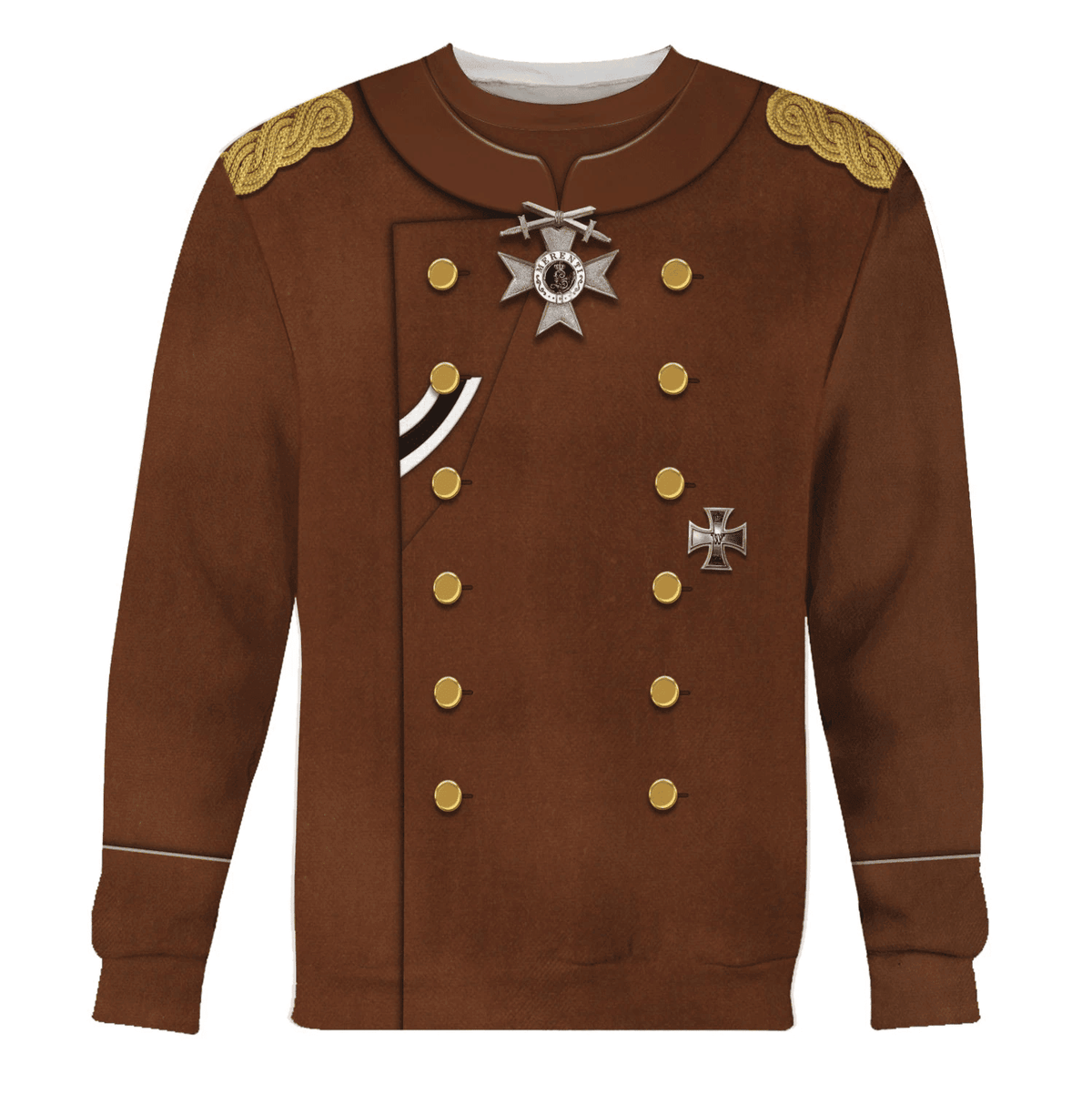 Erich von Falkenhayn Cosplay Hoodie, Sweatshirt, T-Shirt, Tracksuit Costume Set MNP087CS
