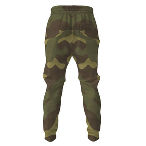 German, Italian Camouflage Military Costume, Historical M40 Cosplay Uniform MNP042CS