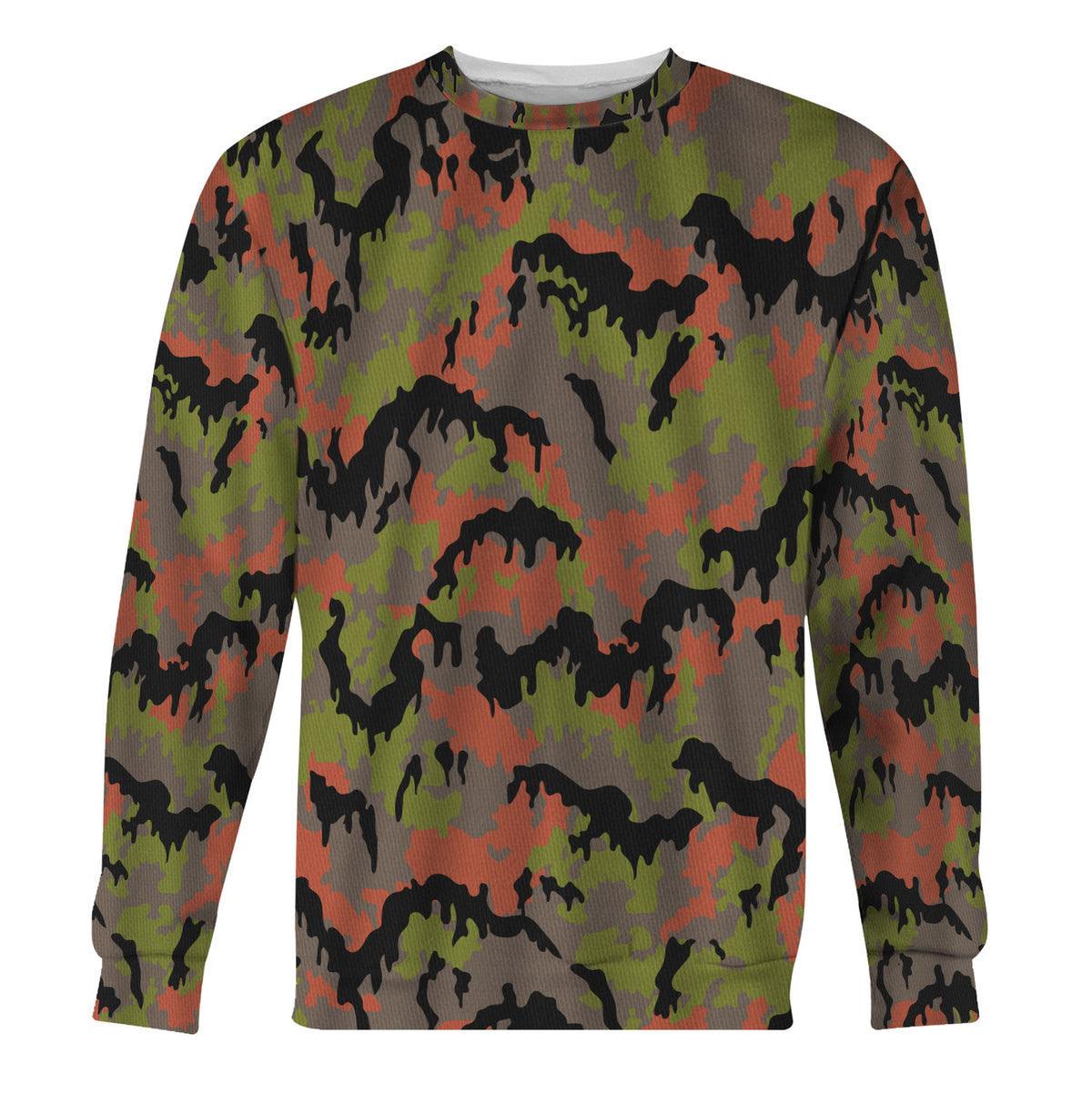 German Leibermuster Camouflage Fabric, Cosplay, Costume Material, Military Design MNP041CS